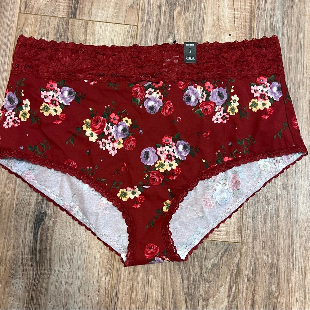 Torrid Curve Sexy Brief Floral Panty